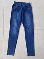 Spodnie jeans 134