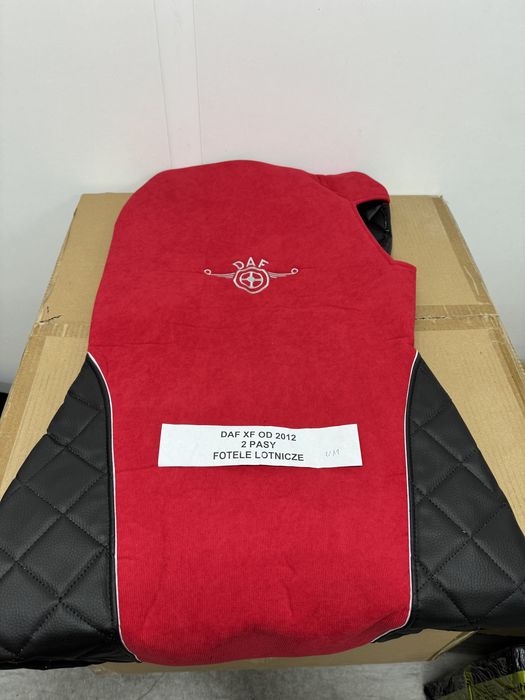Pokrowce na diedzenia DAF XF XG 106 pikowane welurowe
