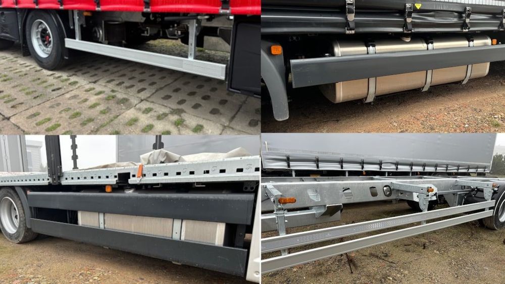 Rowerówka osłona boczna rowerowa międzyosiowa MAN MERCEDES DAF SCHMITZ KRONE VOLVO WIELTON SCANIA