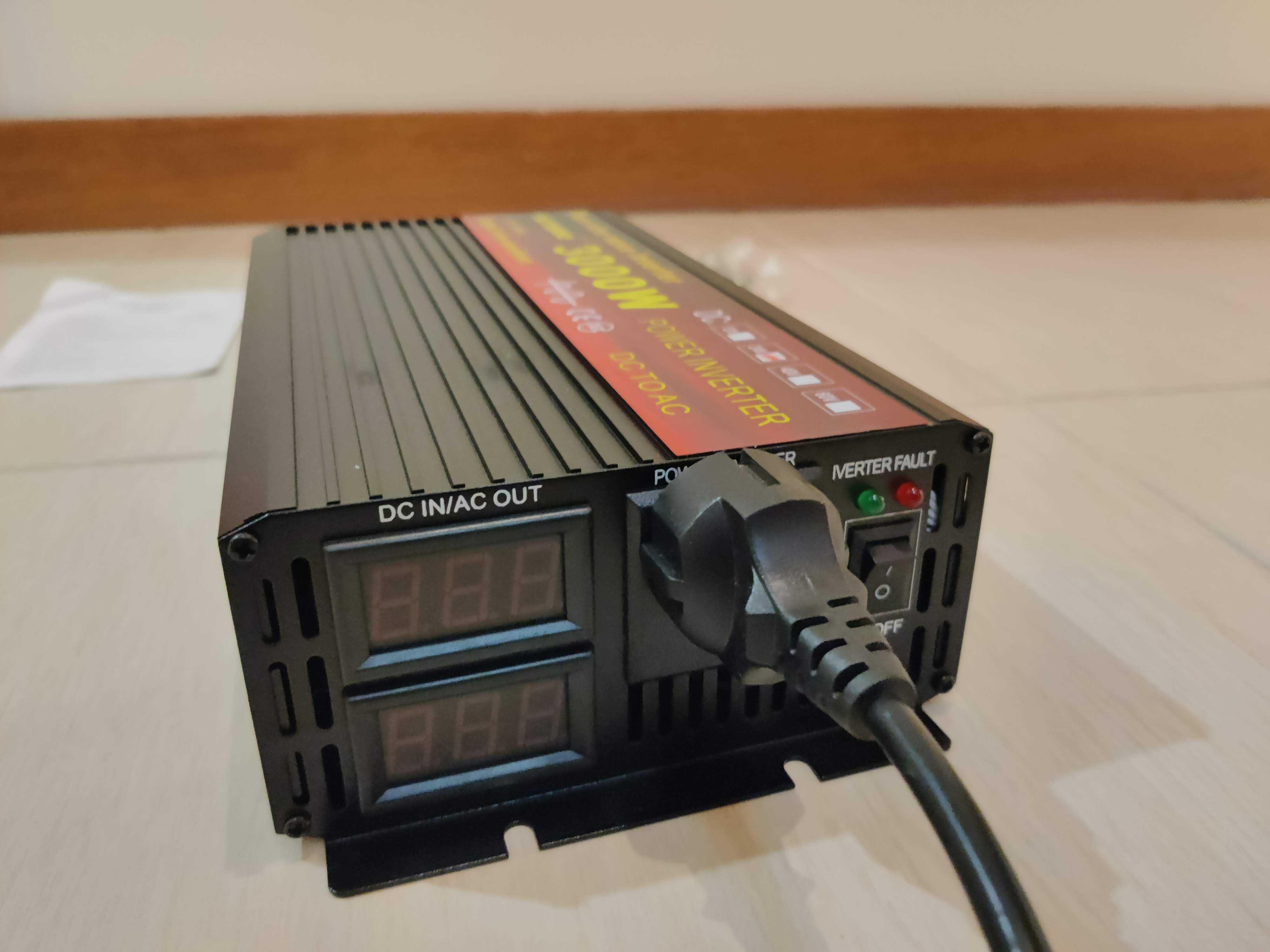 [NOVO] Inversor / Conversor 1500W/3000W Reais [Onda Pura] [12V/24V]