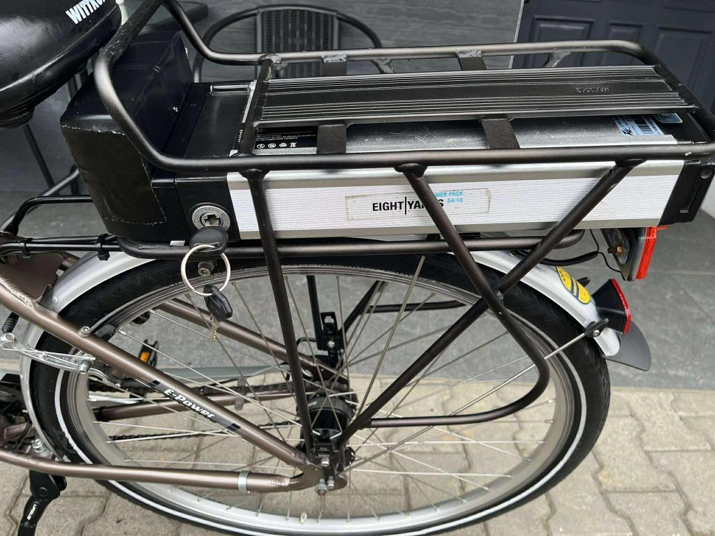 Rower elektryczny Pegasus Alu e-power, koła 28 cali, bardzo dobry stan