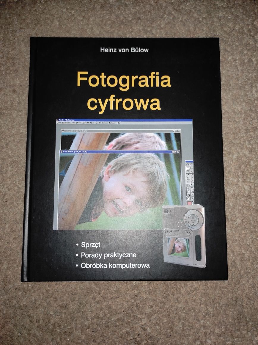 Książka o fotografii cyfrowej.