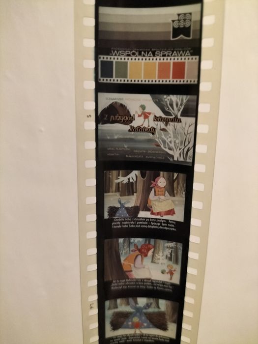 Z przygód Krasnala Hałabały Bajka Bajki na Rzutnik projektor Ania prl