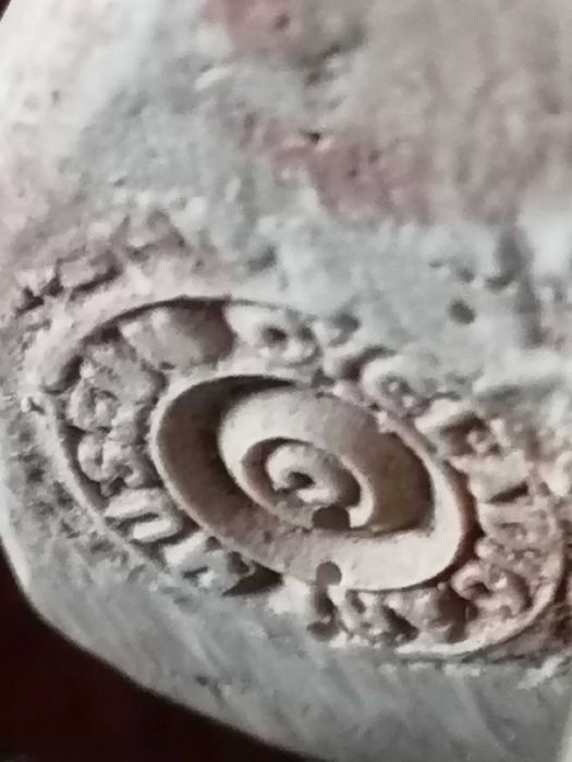 Reprodução de guerreiro da arte cicládica (Ilhas Cíclades no Mar Egeu)