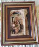 Quadro vintage 3D para decoração