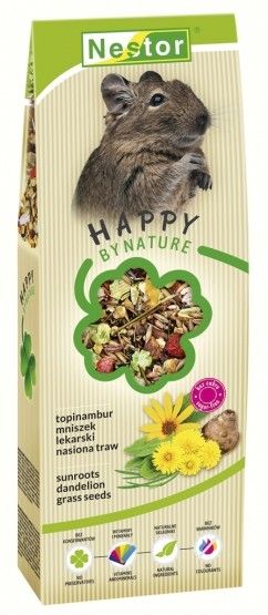 Karma dla koszatniczek - topinambur, nasiona traw, mniszek lek. 700ml