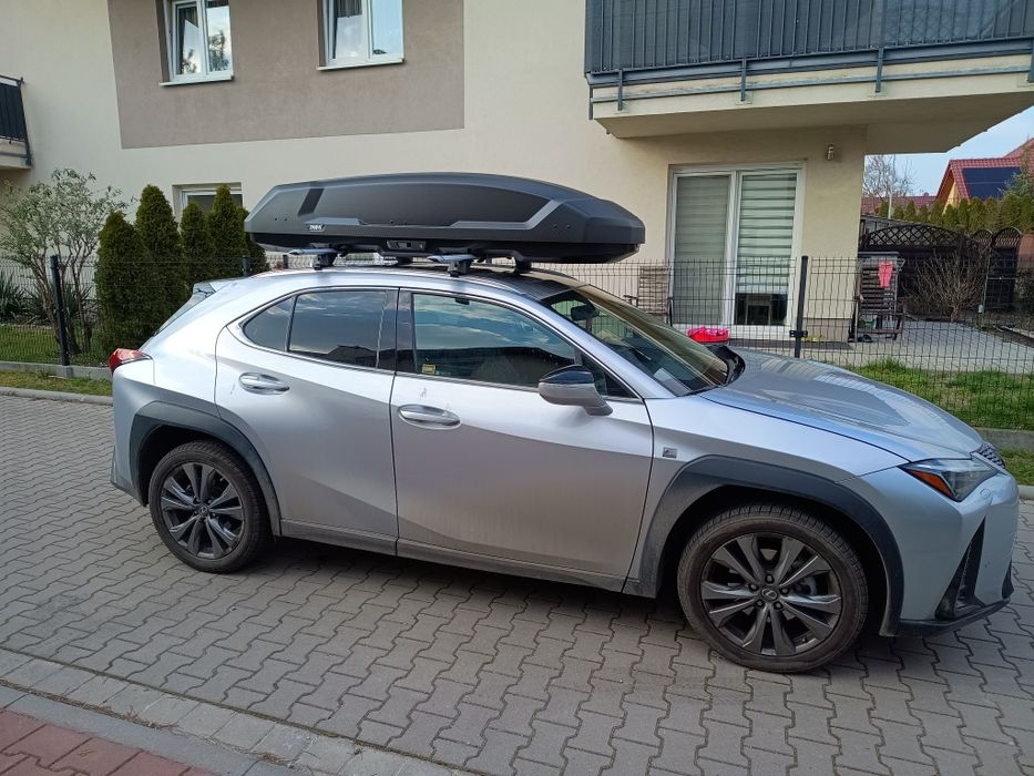 Box dachowy Kufer boks belki wynajem wypożyczenie Thule bagażnik rower