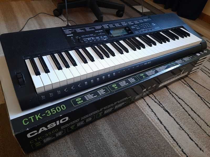 Keyboard CASIO CTK-3500 + stojak!!!