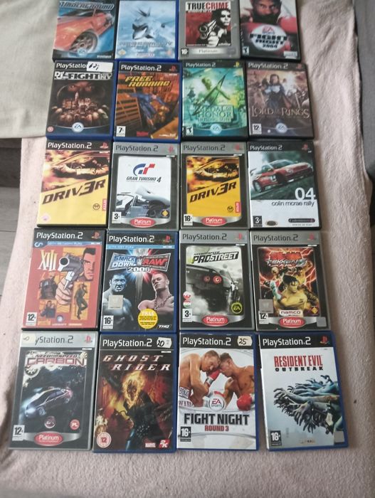 Sprzedam gry na PS2