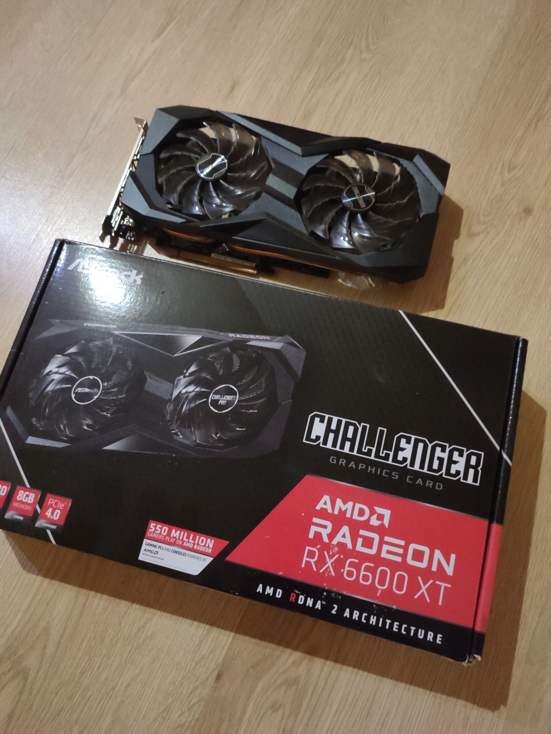 RX 6600 XT Challenger 8GB ОБМЕН