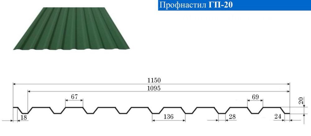 Профнастил/металочерепиця на дах та паркан. Ціни від виробника!!!