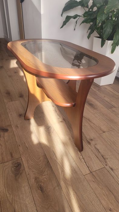 Ława stolik kawowy brazowy