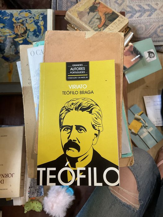Livro Teófilo - Viriato - Teófilo Braga. Coleção 120 anos JN