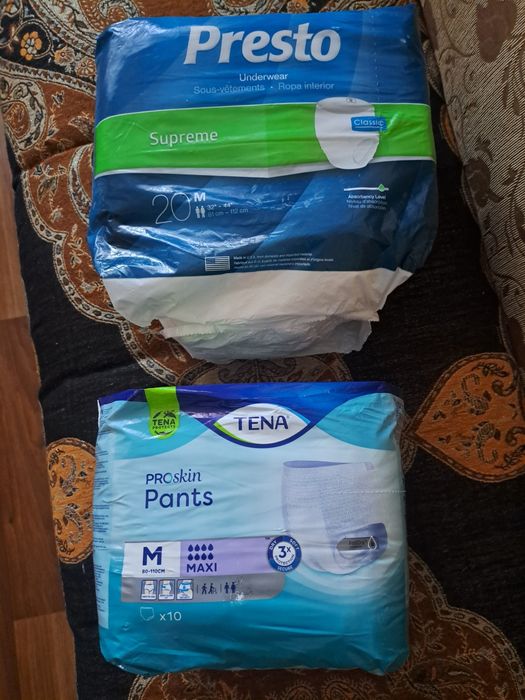 Урологічні прокладки,підгузки-трусики