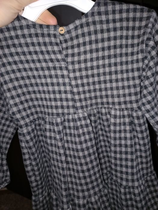 Фирменное стильное платье Zara на девочку 1,5-2 года