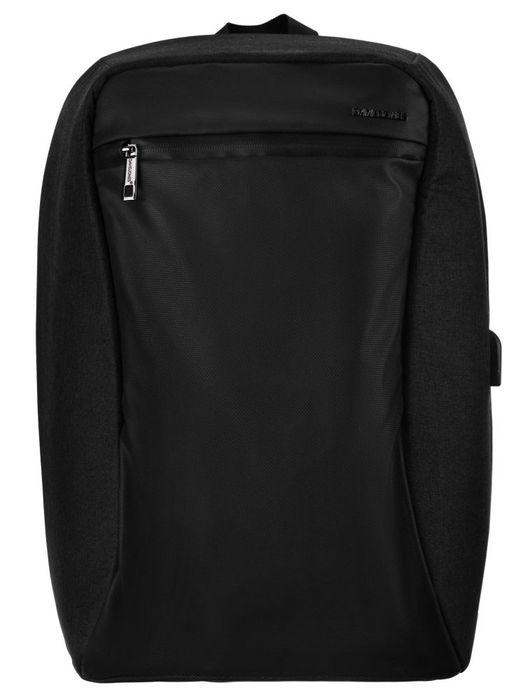nowoczesny plecak z przegrodą na laptopa i portem usb - david jones