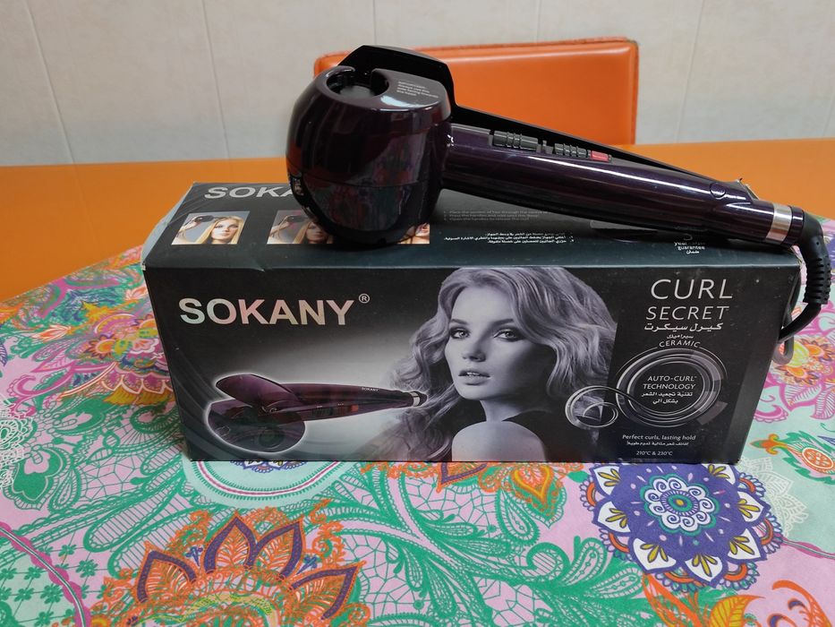 Máquina de fazer caracóis no cabelo - Curly Secret da Sokany
