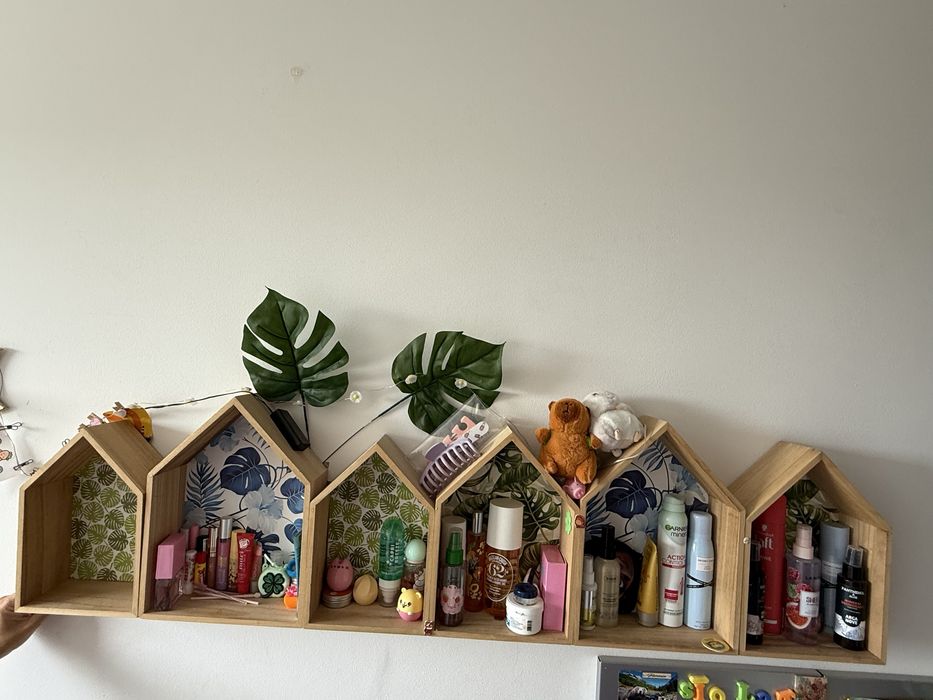 Półki domki - zestaw