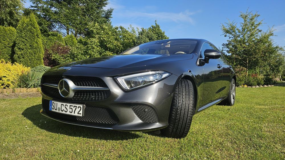 Mercedes Benz CLS 400D, wyjątkowe wyposażenie, 1 właściciel od 5 lat