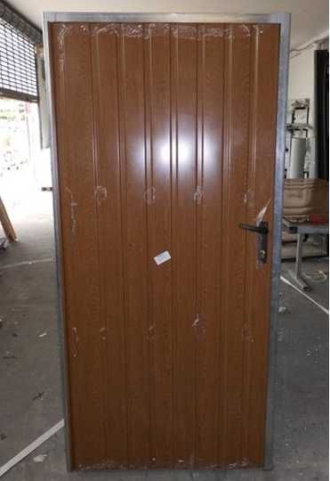 Stalowe Drzwi Techniczne NA WYMIAR Drzwi Furtka do garażu kotłowni