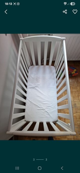 Nowe ŁÓŻECZKO Dostawka 100X50