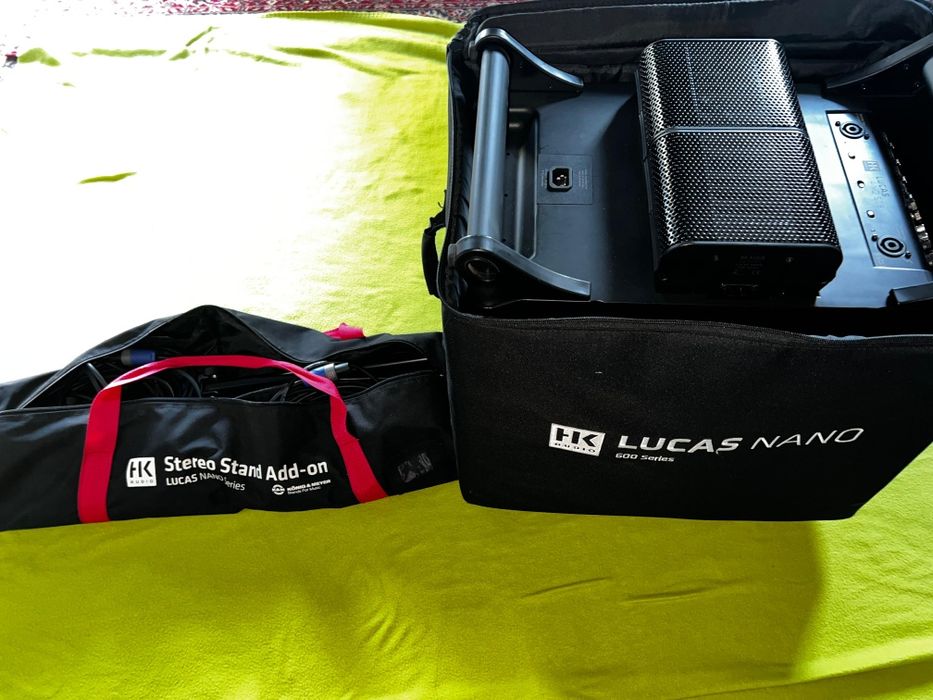 Nagłośnienie estradowe HK Lucas Audio  Nano 608i