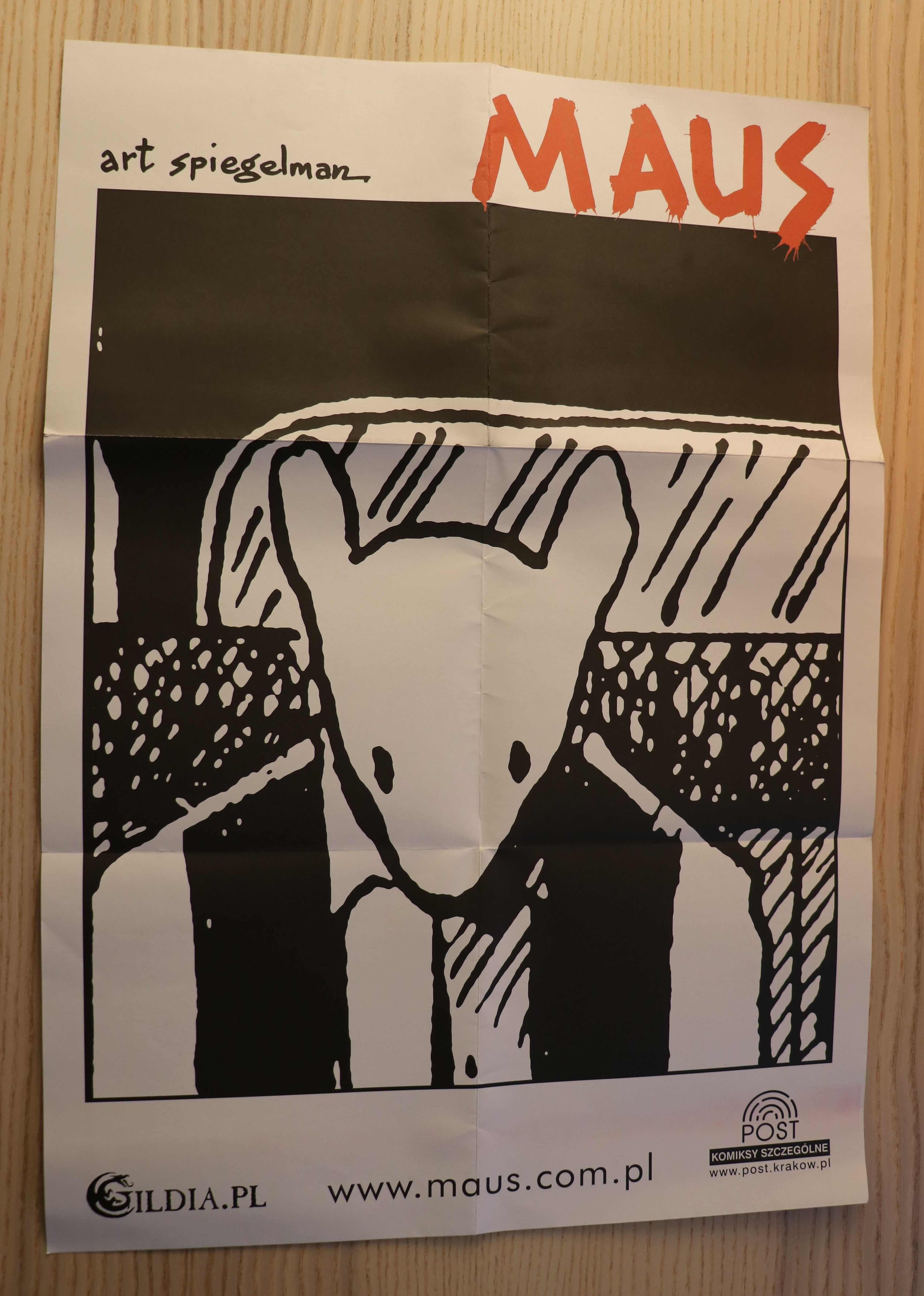 Art Spiegelman Maus plakat