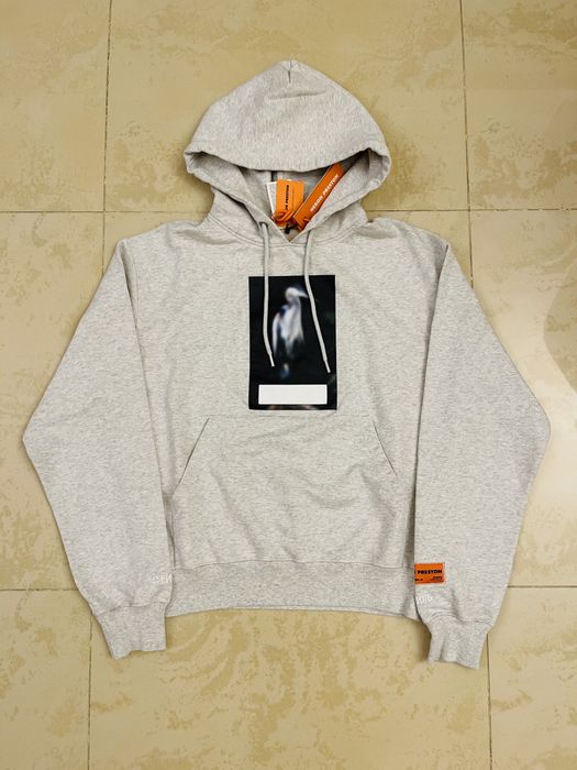 Худи Heron Preston Grey Censored Hoodie Херон Престон Оригинал