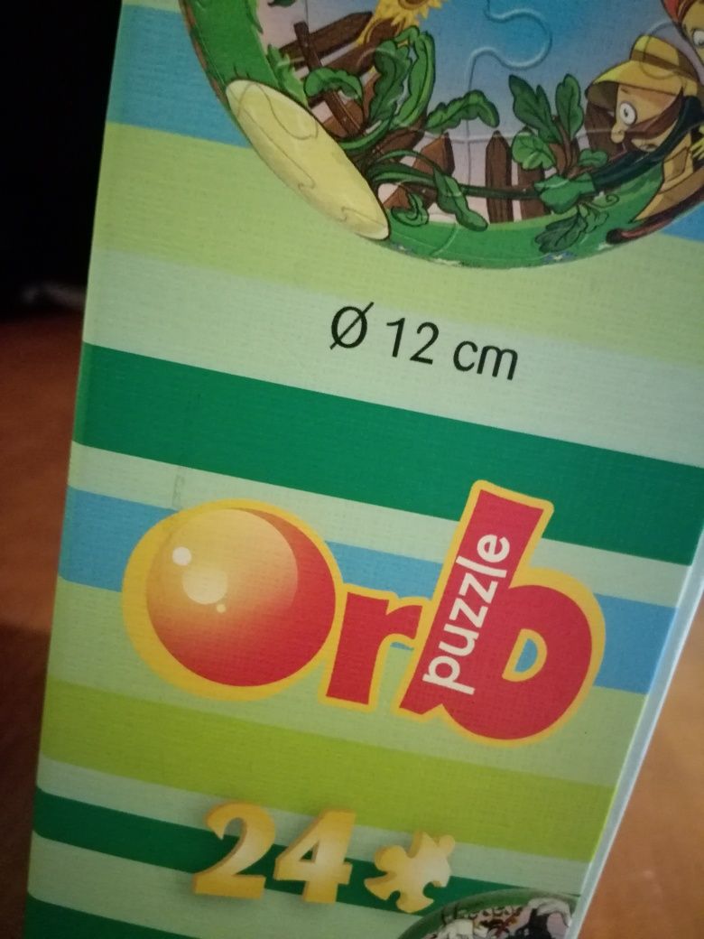 Puzzle przestrzenne Trefl jak nowe, puzzle 3D, kula