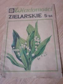 Stara gazeta wiadomości zielarskie prl