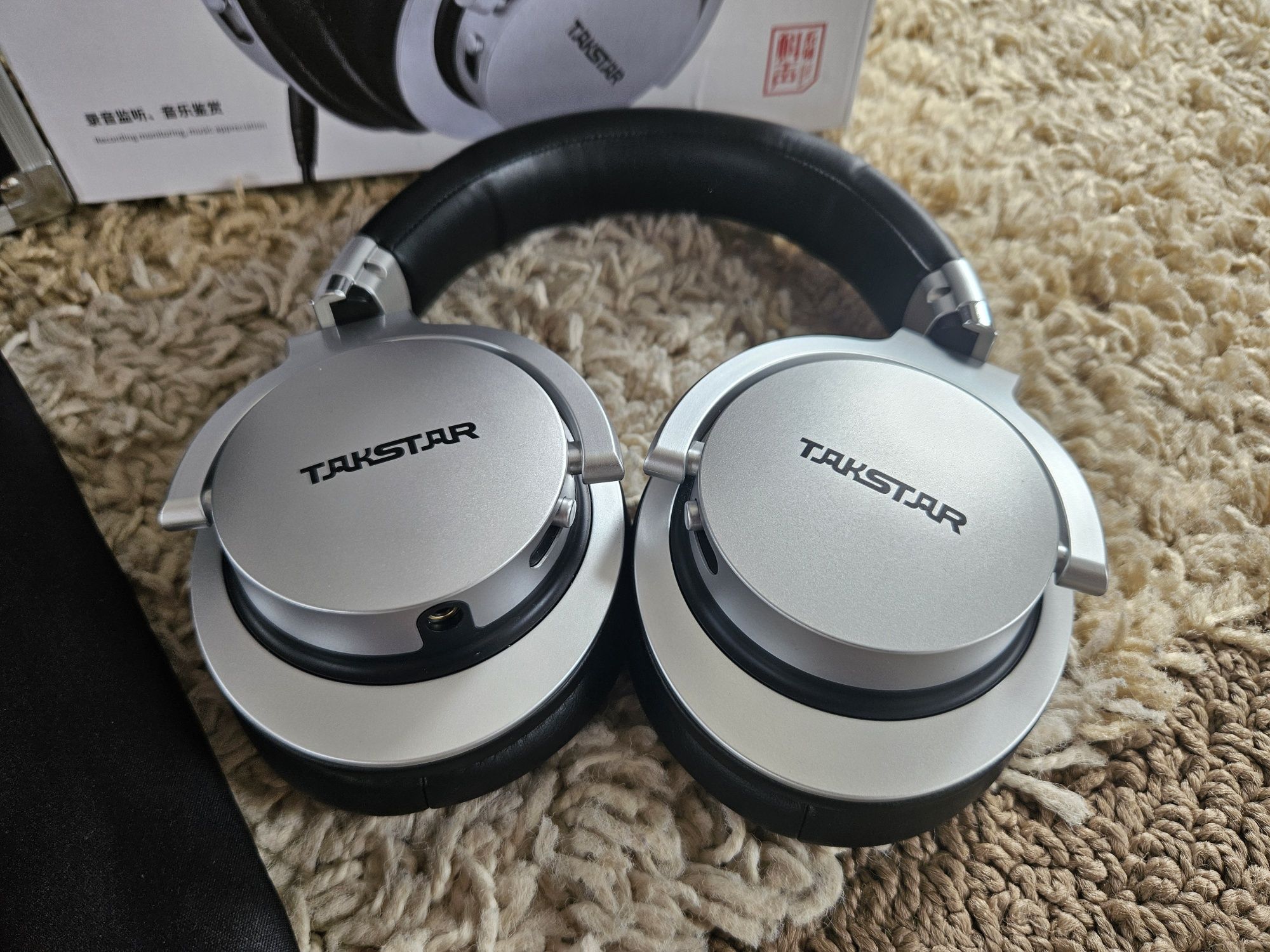Słuchawki Takstar pro 82 i USB DAC Audioquest Dragonfly Black
