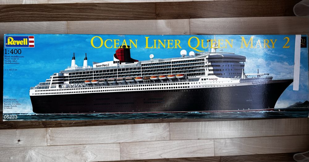 Нова!! Збірна модель Корабель Queen Mary 2