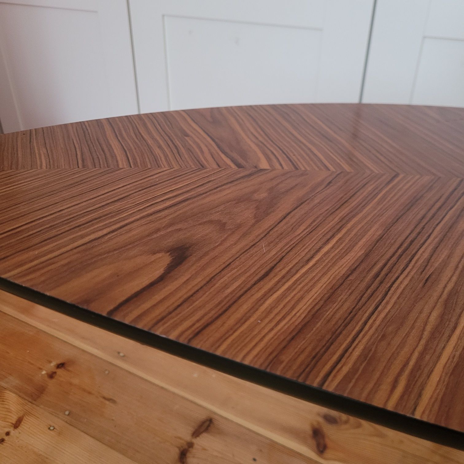 Ikea stolik Lovbacken średnio brązowy