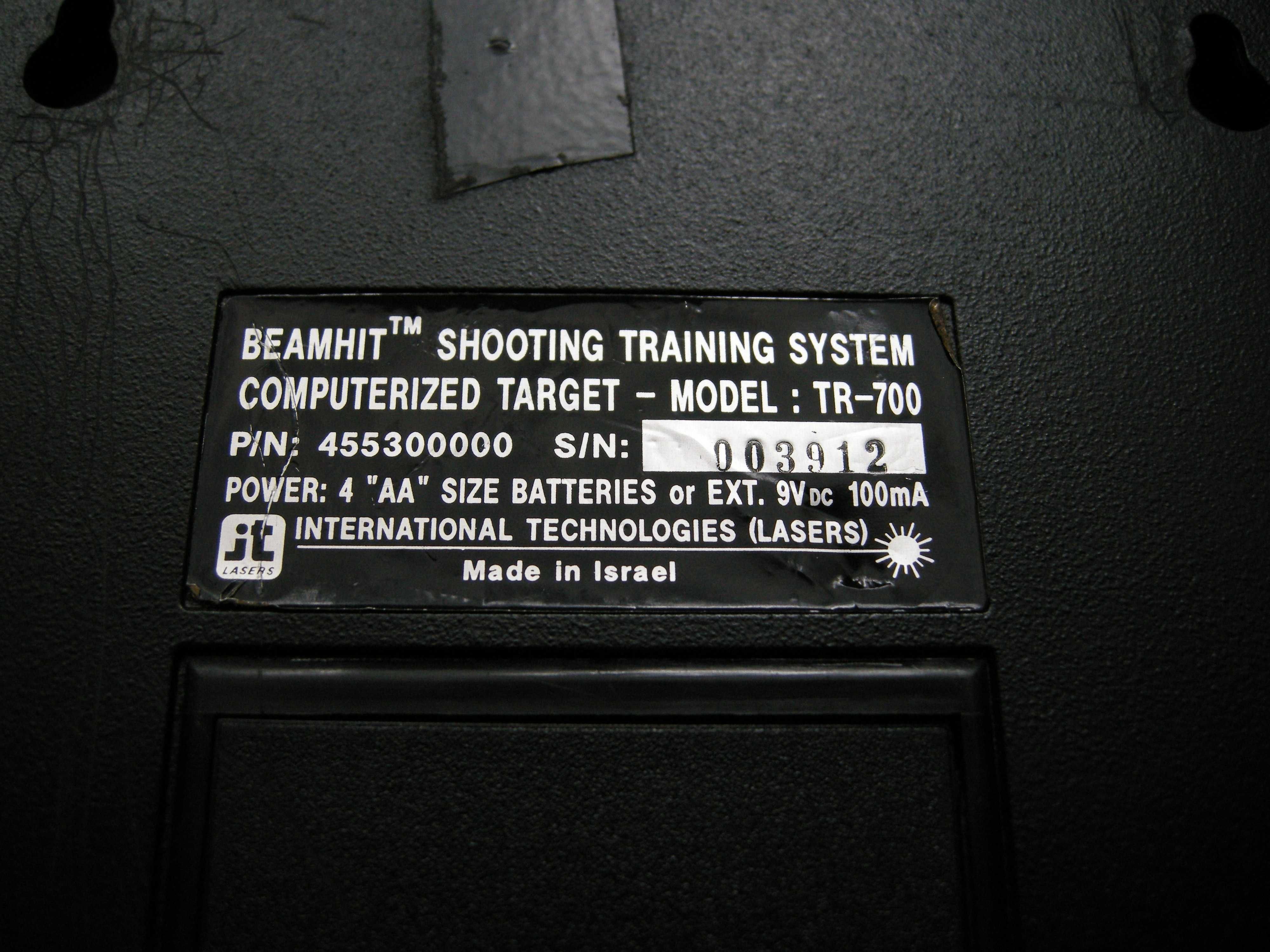 Trenażer  strzelecki Beamhit Shooting training system TR-700
