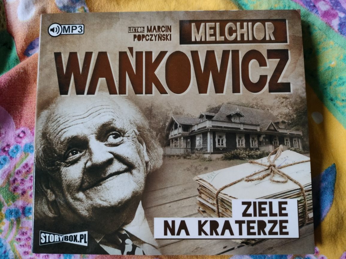 Melchior Wańkowicz "Ziele na kraterze" audiobook mp3 JAK NOWY
