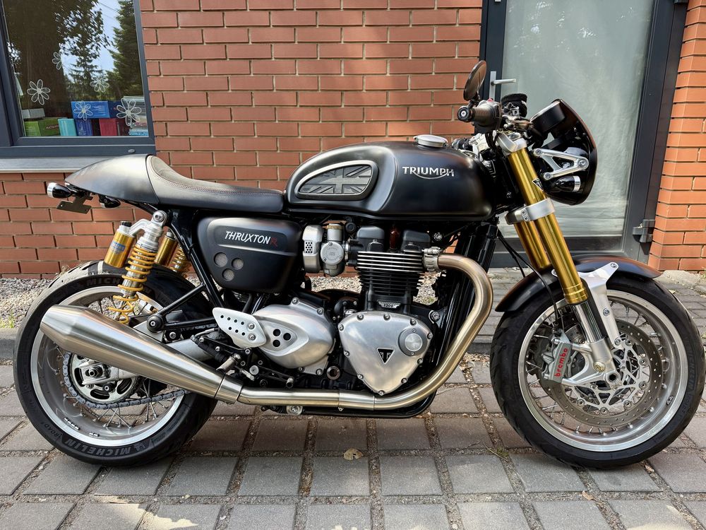 Triumph Thruxton 1200R rok 2017/Thruxton 1200 R Cafe Racer