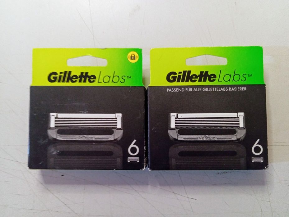 Gillette Labs ostrza wkłady wymienne 12 szt. 100% Orginał