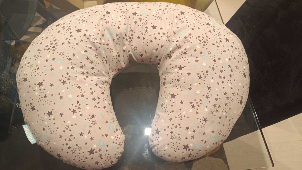 Almofada amamentação cinzenta