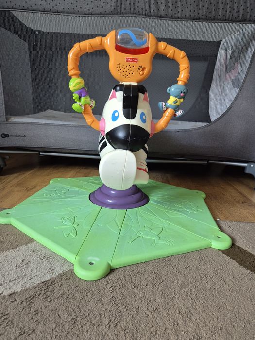 Skoczek zebra Fisher Price