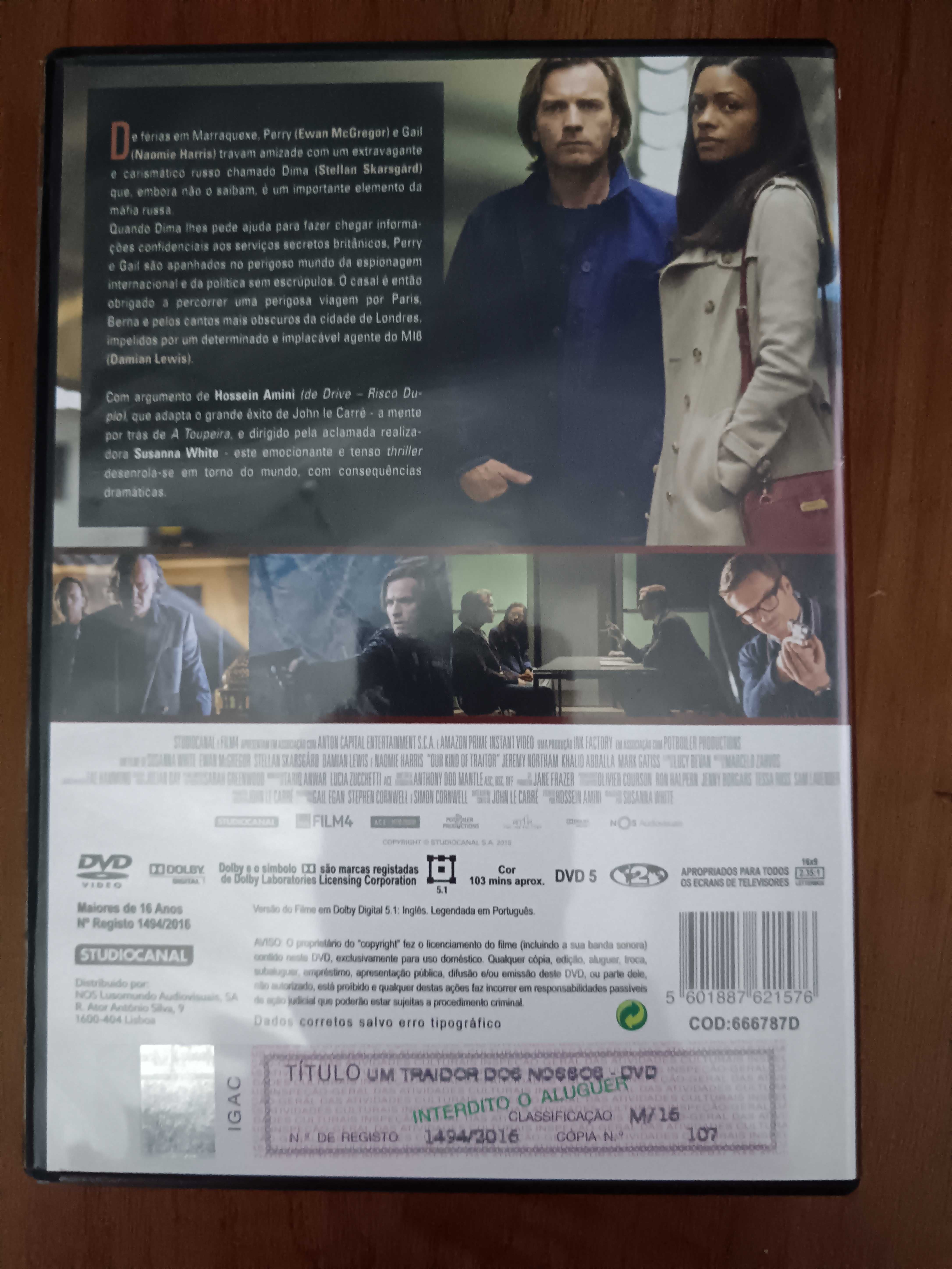 filme dvd original - um traidor dos nossos