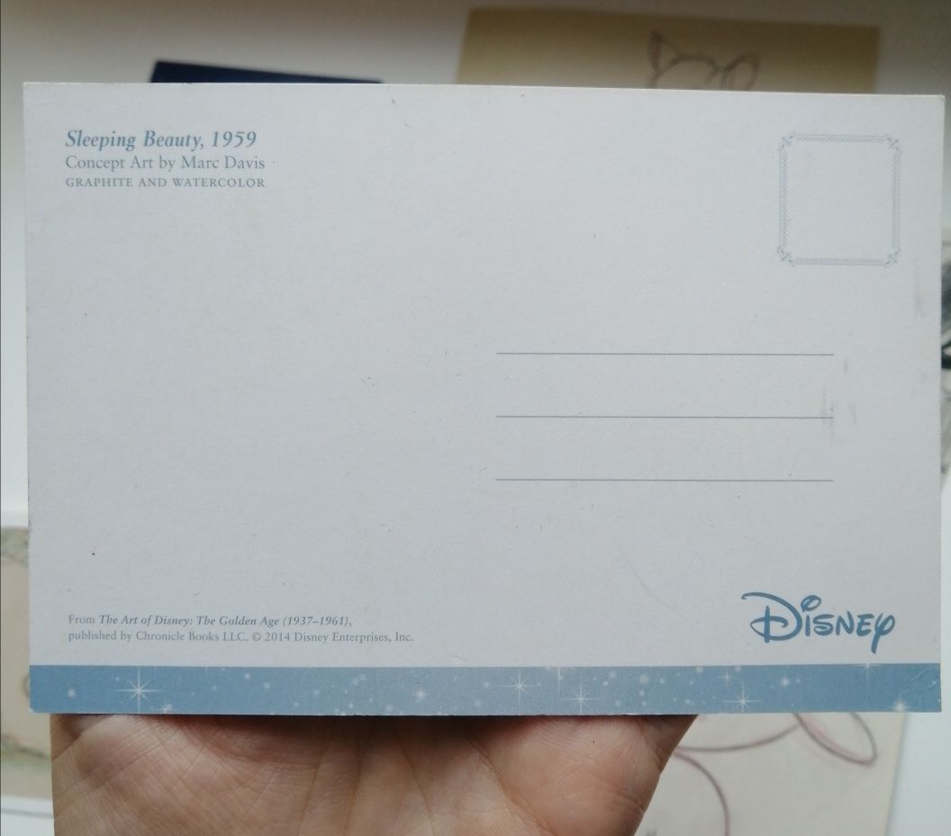 Оригинальные открытки Disney винтажные листівка сказки Дисней Плуто