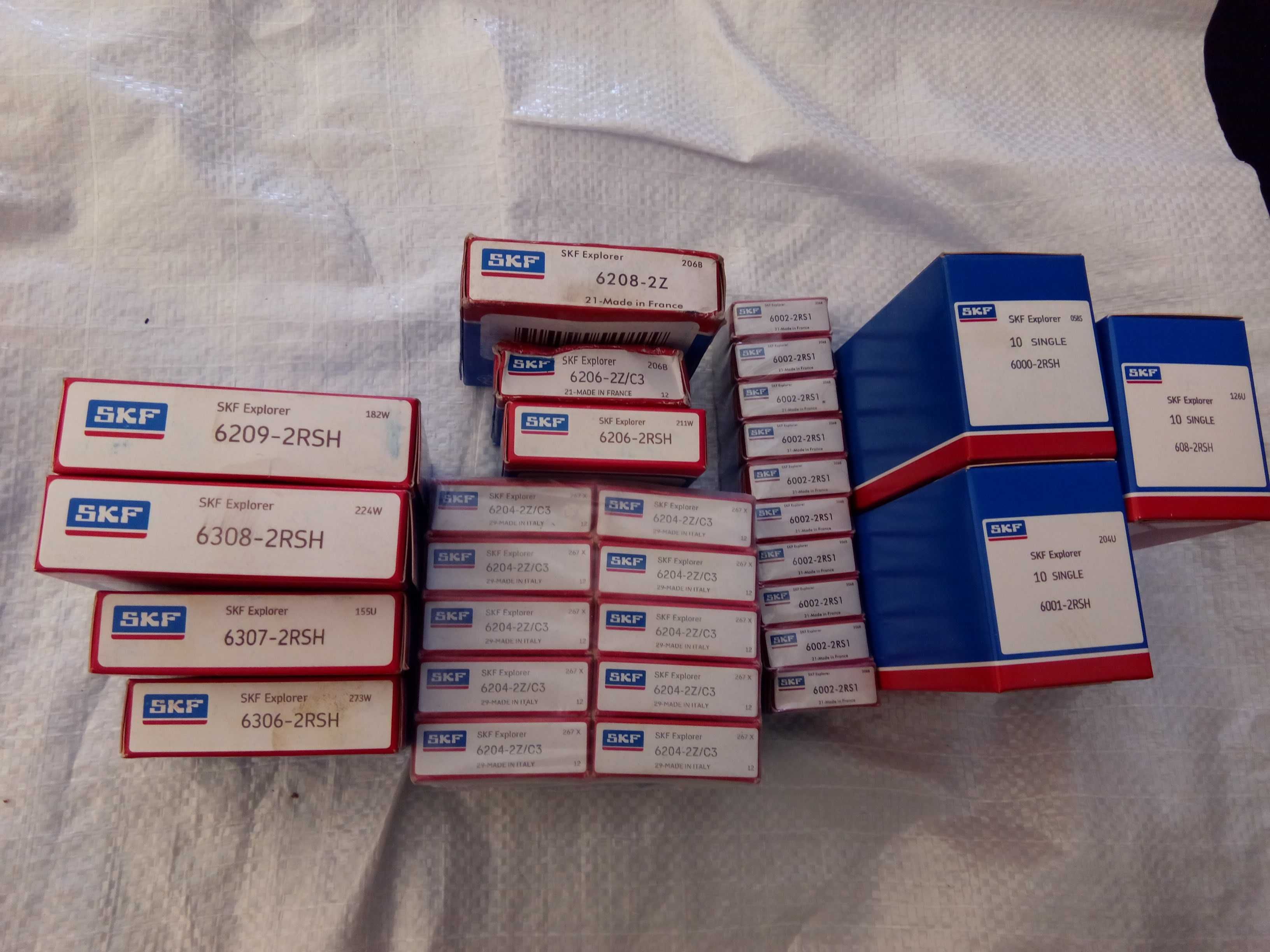 Подшипник SKF-6201,6202,6203,6205.6206,6208.6210.6305,6306,6307,6308,