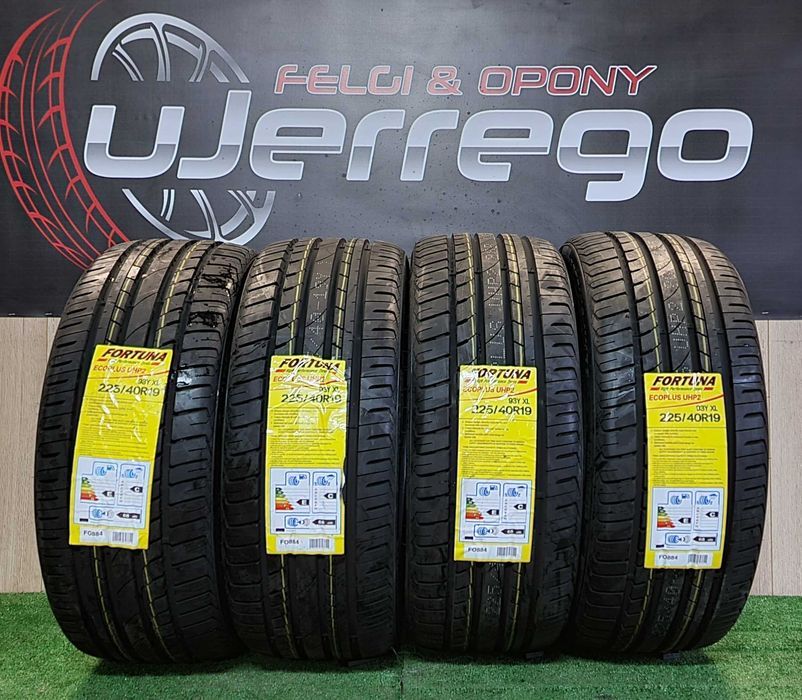 NOWE OPONY LETNIE Fortuna EcoPlus UHP2 225/40/R19 93Y XL