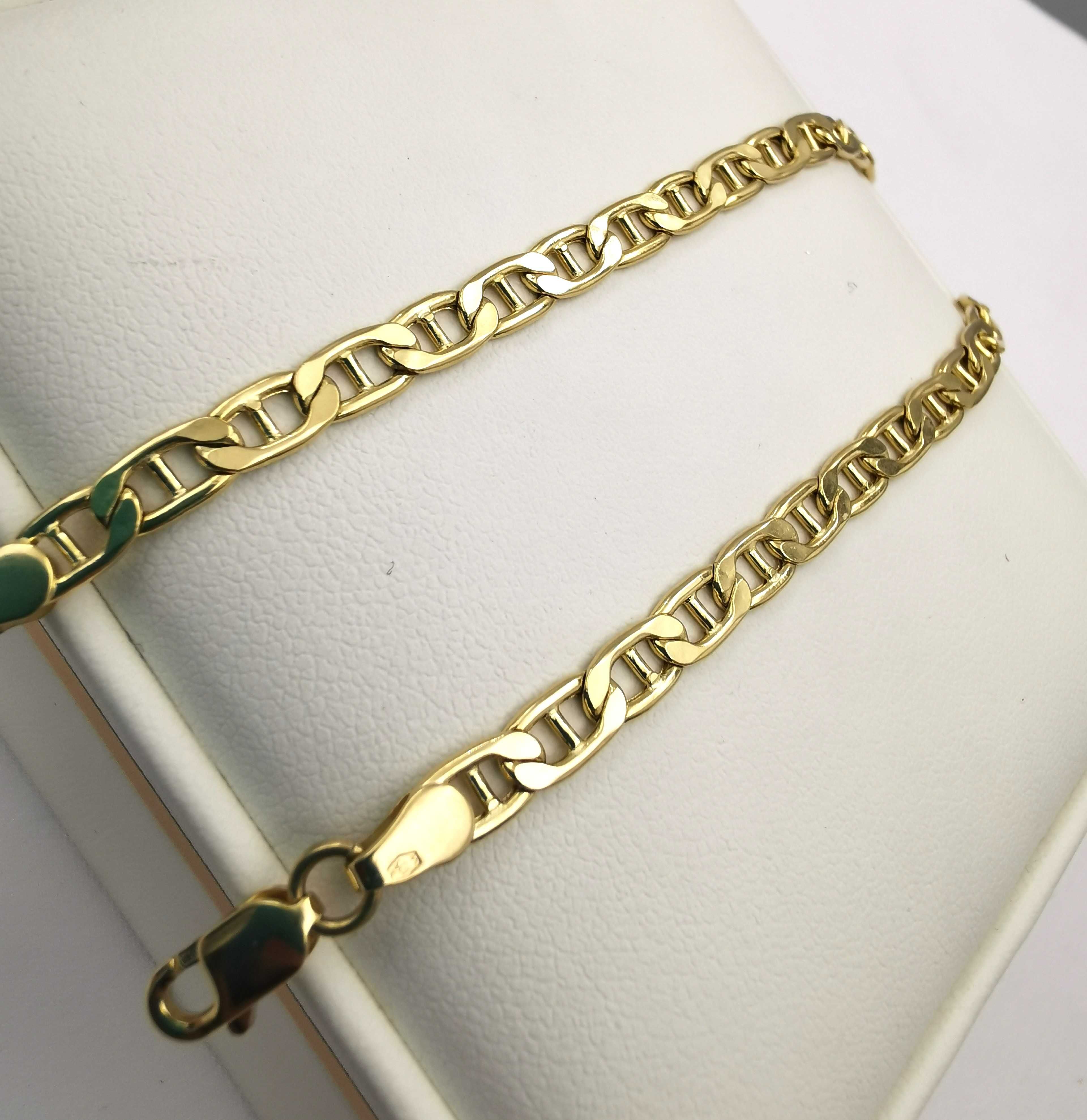 Złota bransoletka 19,5cm Próba 585 splot Gucci / NOWA /Fajne OKAZJE !