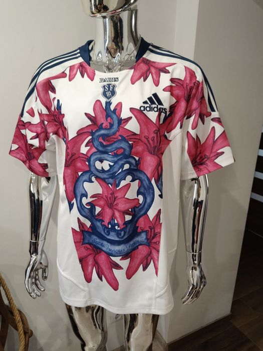 Kolekcjonerska koszulka rugby marki Adidas model ClimaCool