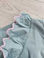 NOWA bluza r.134 z falbanami dla dziewczynki