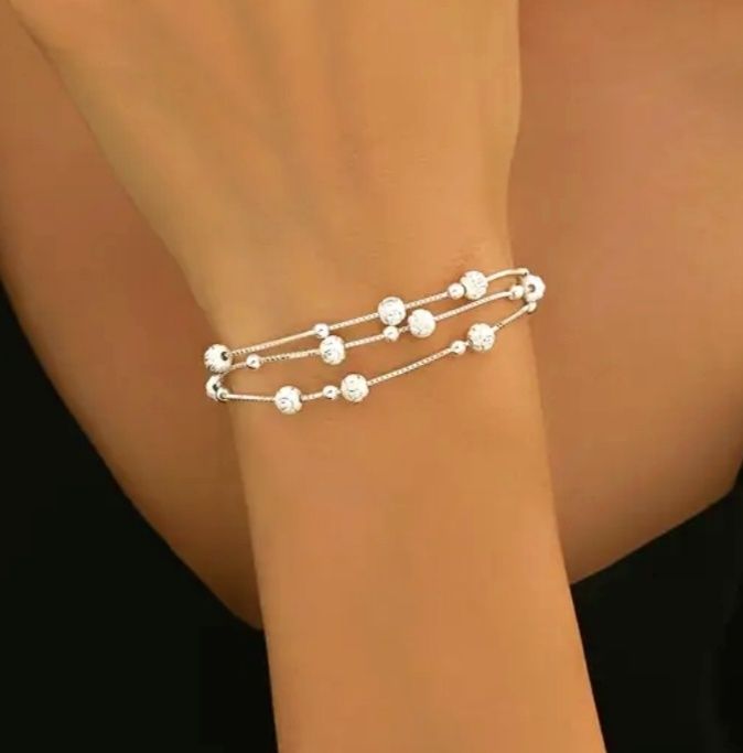 Bransoletka ze srebra S925