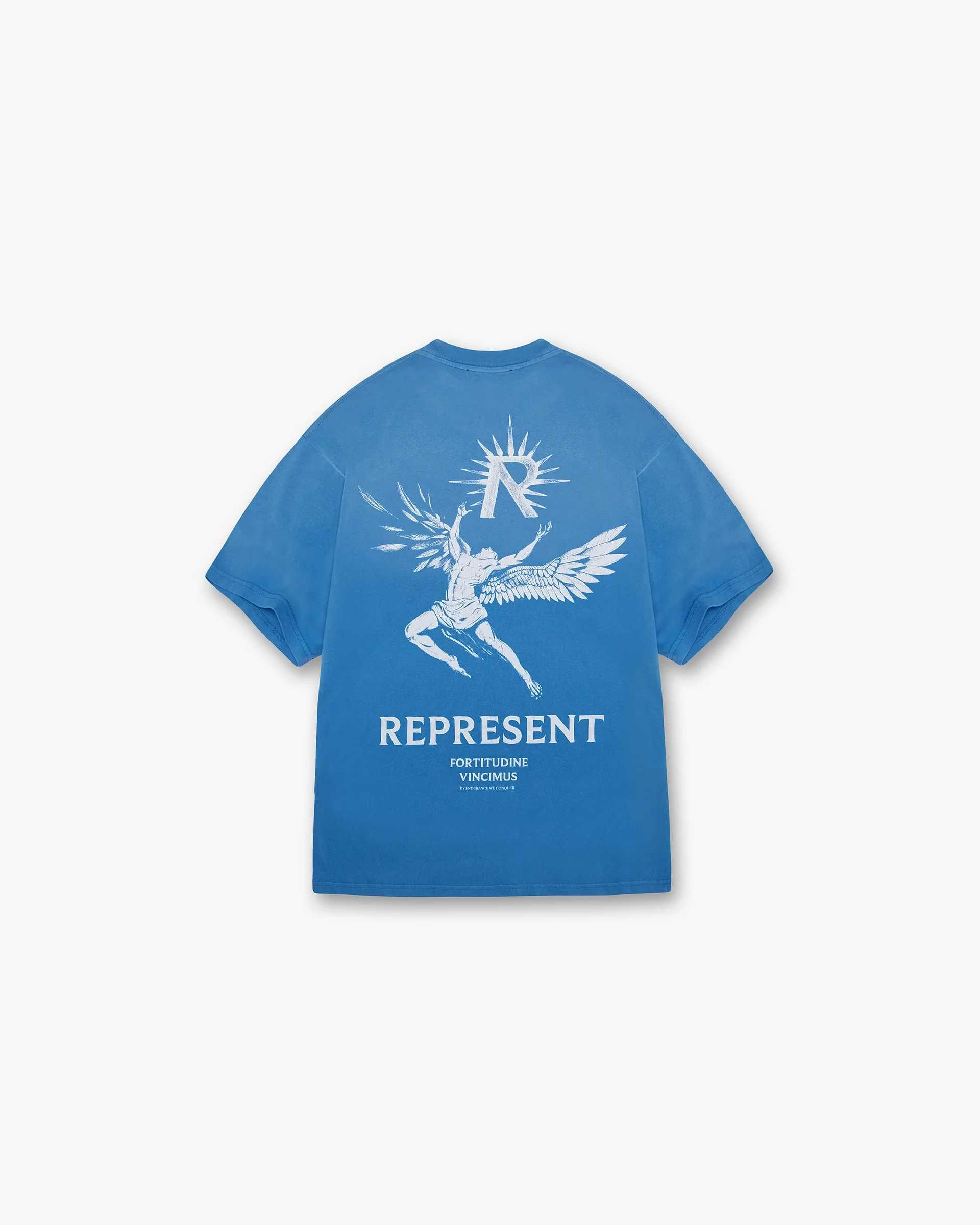 Represent Icarus Sky Blue T-Shirt (L, XL)