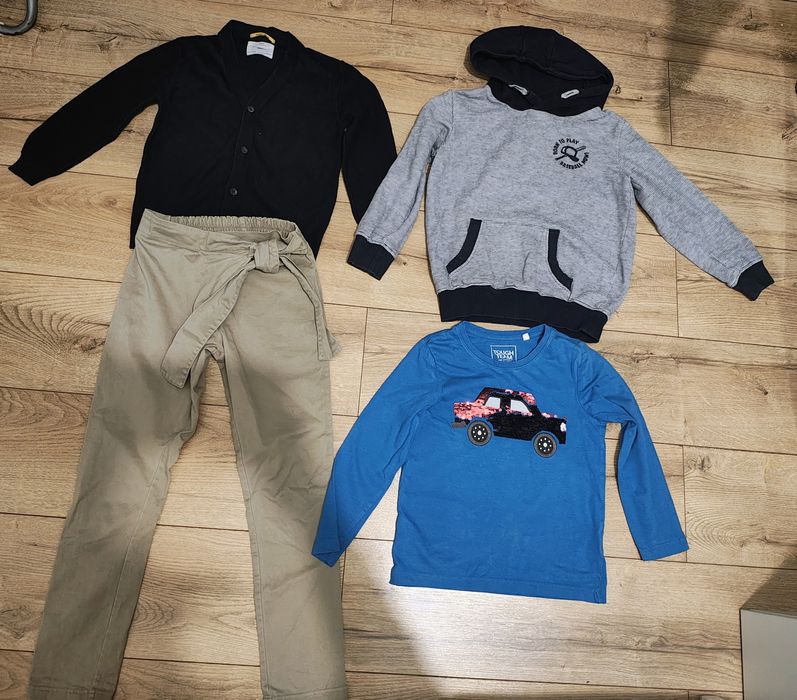 Paka ubrań dla chłopca 128 Zara Reserved