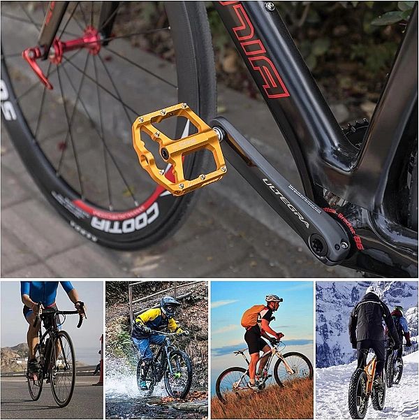 Pedały Do Rowerów Szosowych, Górskich Bmx Cx-330/9/16 Mtb Aluminiowe C